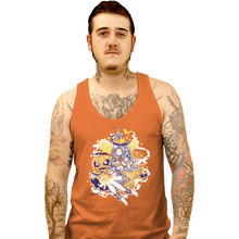 Load image into Gallery viewer, Shirts Tank Top, Unisex / Small / Orange Pumpkin Spice Witch