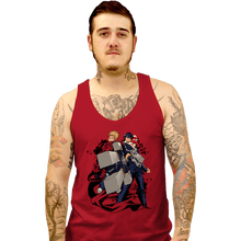 Load image into Gallery viewer, Shirts Tank Top, Unisex / Small / Red Cross Fire