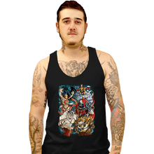 Load image into Gallery viewer, Secret_Shirts Tank Top, Unisex / Small / Black Saturday Villains