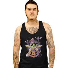 Load image into Gallery viewer, Shirts Tank Top, Unisex / Small / Black Spooky Baby