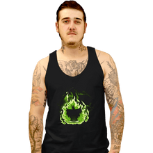 Load image into Gallery viewer, Daily_Deal_Shirts Tank Top, Unisex / Small / Black Book Dragon