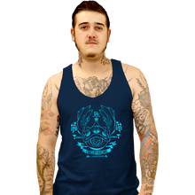 Load image into Gallery viewer, Shirts Tank Top, Unisex / Small / Navy Mushroo Kingdom Racing