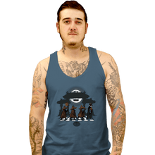 Load image into Gallery viewer, Daily_Deal_Shirts Tank Top, Unisex / Small / Indigo Blue Warrior Society