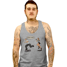 Load image into Gallery viewer, Last_Chance_Shirts Tank Top, Unisex / Small / Sports Grey Wrong Game