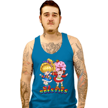 Load image into Gallery viewer, Shirts Tank Top, Unisex / Small / Sapphire Besties