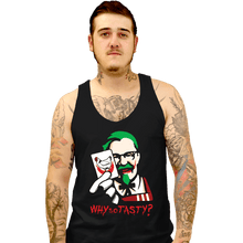 Load image into Gallery viewer, Daily_Deal_Shirts Tank Top, Unisex / Small / Black Why So Tasty?