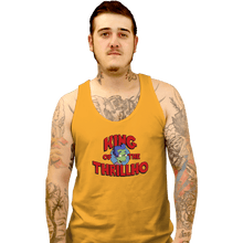 Load image into Gallery viewer, Shirts Tank Top, Unisex / Small / Gold King Of The Thrillho