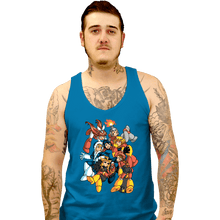 Load image into Gallery viewer, Daily_Deal_Shirts Tank Top, Unisex / Small / Sapphire Robot Masters