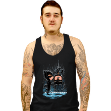 Load image into Gallery viewer, Daily_Deal_Shirts Tank Top, Unisex / Small / Black Bat Kiss