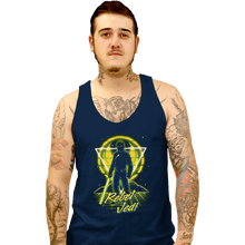 Load image into Gallery viewer, Shirts Tank Top, Unisex / Small / Navy Retro Rebel Jedi