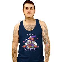 Load image into Gallery viewer, Daily_Deal_Shirts Tank Top, Unisex / Small / Navy Basic Witch Season