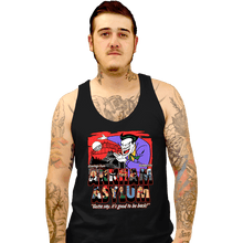 Load image into Gallery viewer, Daily_Deal_Shirts Tank Top, Unisex / Small / Black Greetings From The Asylum