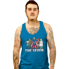 Load image into Gallery viewer, Shirts Tank Top, Unisex / Small / Sapphire Cartoon Seven