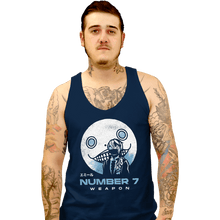 Load image into Gallery viewer, Shirts Tank Top, Unisex / Small / Navy Emil Weapon Number 7