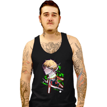 Load image into Gallery viewer, Daily_Deal_Shirts Tank Top, Unisex / Small / Black Chainsaw Holo