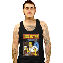 Load image into Gallery viewer, Daily_Deal_Shirts Tank Top, Unisex / Small / Black Beer Fiction