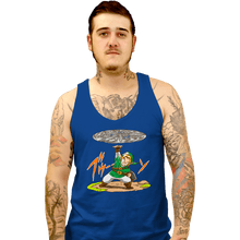 Load image into Gallery viewer, Daily_Deal_Shirts Tank Top, Unisex / Small / Royal Blue Destructo Sword