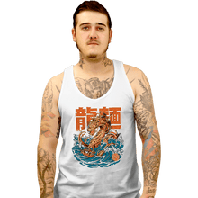 Load image into Gallery viewer, Daily_Deal_Shirts Tank Top, Unisex / Small / White Ramen Dragon