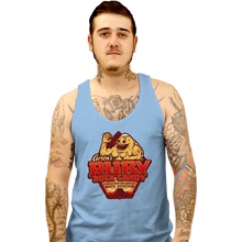 Load image into Gallery viewer, Shirts Tank Top, Unisex / Small / Powder Blue Goron’s Ruby Rock Candy