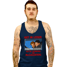 Load image into Gallery viewer, Secret_Shirts Tank Top, Unisex / Small / Navy Robbing The McCallisters