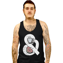 Load image into Gallery viewer, Shirts Tank Top, Unisex / Small / Black Coffee and Donuts