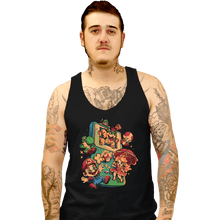 Load image into Gallery viewer, Daily_Deal_Shirts Tank Top, Unisex / Small / Black Plumber Game
