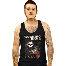 Load image into Gallery viewer, Shirts Tank Top, Unisex / Small / Black Working From Home