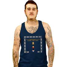 Load image into Gallery viewer, Secret_Shirts Tank Top, Unisex / Small / Navy Redshirt Zelda!