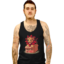 Load image into Gallery viewer, Shirts Tank Top, Unisex / Small / Black Adopt This King
