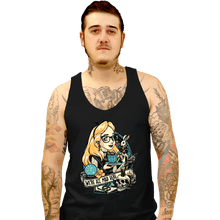 Load image into Gallery viewer, Daily_Deal_Shirts Tank Top, Unisex / Small / Black Rocker Alice
