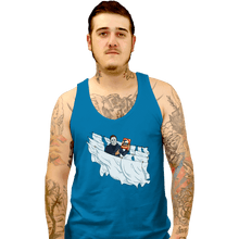 Load image into Gallery viewer, Daily_Deal_Shirts Tank Top, Unisex / Small / Sapphire Slasher Time