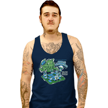 Load image into Gallery viewer, Secret_Shirts Tank Top, Unisex / Small / Navy Guess Cthulwho