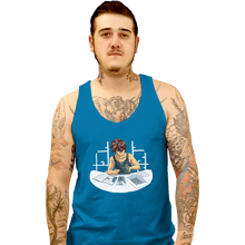Load image into Gallery viewer, Shirts Tank Top, Unisex / Small / Sapphire Robot Builder
