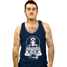 Load image into Gallery viewer, Daily_Deal_Shirts Tank Top, Unisex / Small / Navy Kintaro Is My Goldenboy
