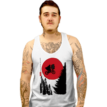 Load image into Gallery viewer, Daily_Deal_Shirts Tank Top, Unisex / Small / White The Extra-Terrestrial in Japan