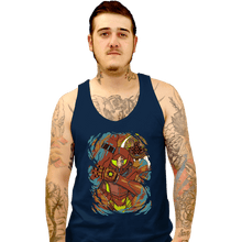 Load image into Gallery viewer, Secret_Shirts Tank Top, Unisex / Small / Navy The Huntress