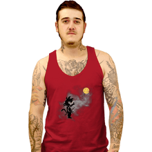 Load image into Gallery viewer, Shirts Tank Top, Unisex / Small / Red Saiyan With Balloon