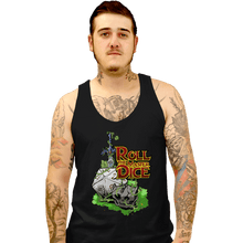 Load image into Gallery viewer, Secret_Shirts Tank Top, Unisex / Small / Black Roll The Master Dice