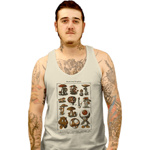 Load image into Gallery viewer, Daily_Deal_Shirts Tank Top, Unisex / Small / White Mario Mushrooms