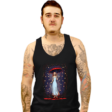 Load image into Gallery viewer, Secret_Shirts Tank Top, Unisex / Small / Black Carrie In The Rain
