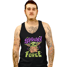 Load image into Gallery viewer, Shirts Tank Top, Unisex / Small / Black Spooky Force
