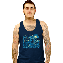 Load image into Gallery viewer, Daily_Deal_Shirts Tank Top, Unisex / Small / Navy Dreams Of Time And Space