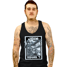 Load image into Gallery viewer, Shirts Tank Top, Unisex / Small / Black Join Squad 7