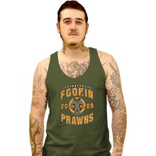 Load image into Gallery viewer, Shirts Tank Top, Unisex / Small / Military Green Joburg Prawns