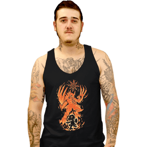 Shirts Tank Top, Unisex / Small / Black Digital Courage Within