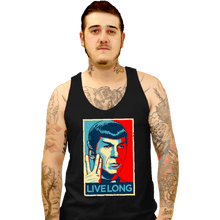 Load image into Gallery viewer, Daily_Deal_Shirts Tank Top, Unisex / Small / Black Live Long