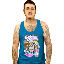 Load image into Gallery viewer, Shirts Tank Top, Unisex / Small / Sapphire Golden Grams