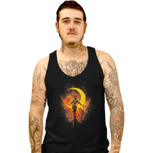 Load image into Gallery viewer, Shirts Tank Top, Unisex / Small / Black Sailor Galaxia Art