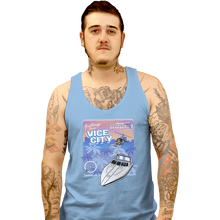 Load image into Gallery viewer, Shirts Tank Top, Unisex / Small / Powder Blue Greetings From Vice City