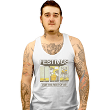 Load image into Gallery viewer, Shirts Tank Top, Unisex / Small / White Festivus